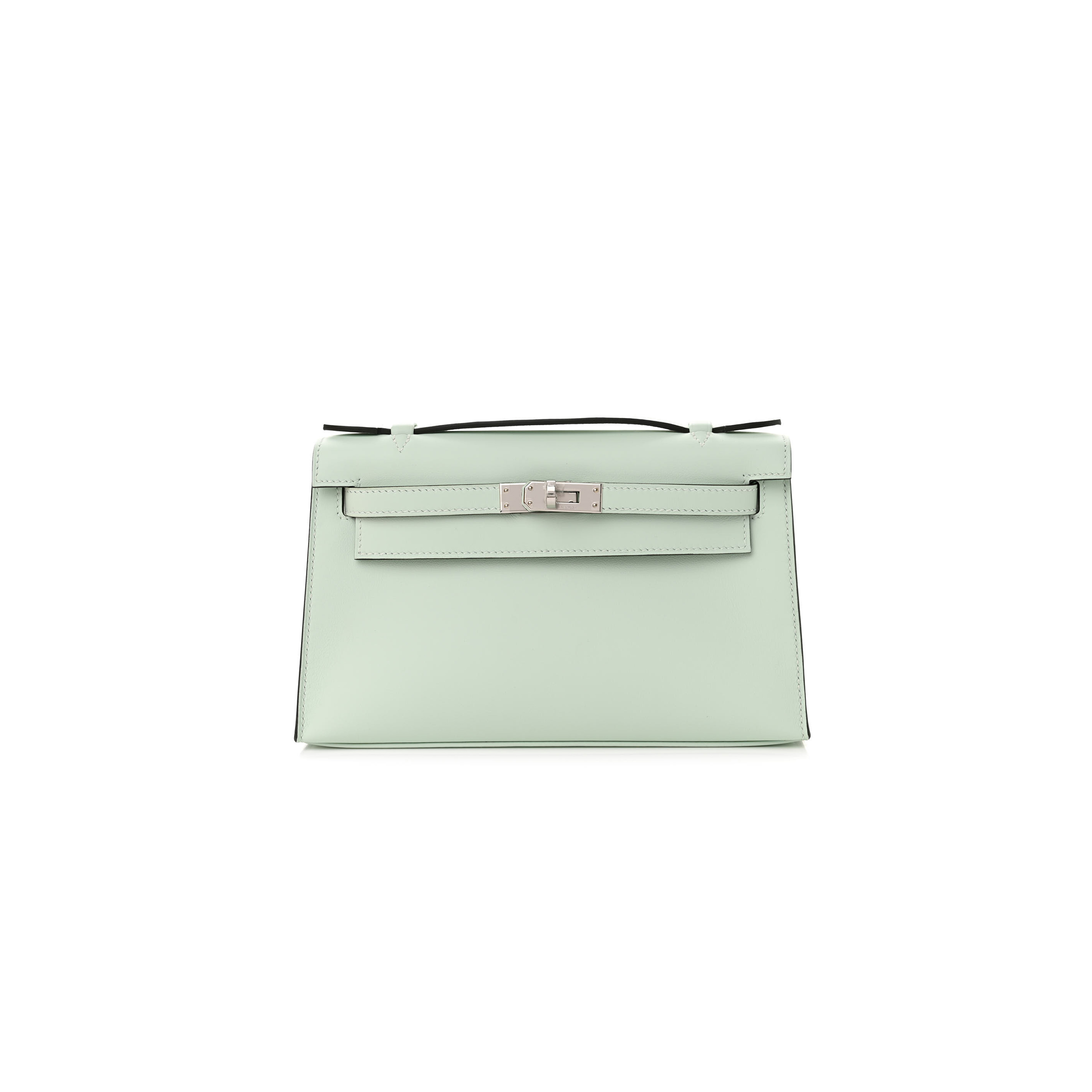 H**mes master swift kelly pochette clutch vert peppermint (22*14*7cm)